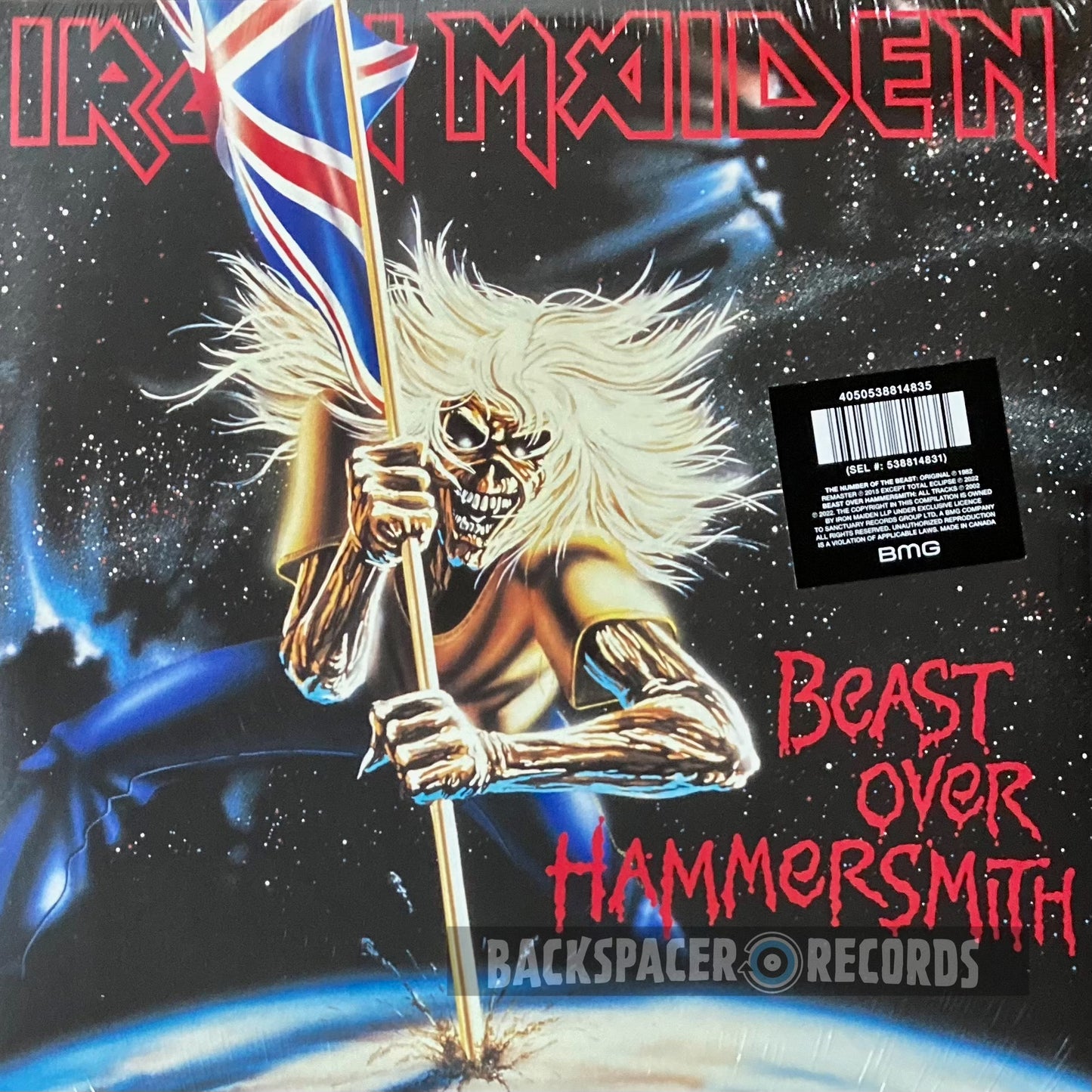 Iron Maiden - The Number Of The Beast / Beast Over Hammersmith 3-LP (Sealed)