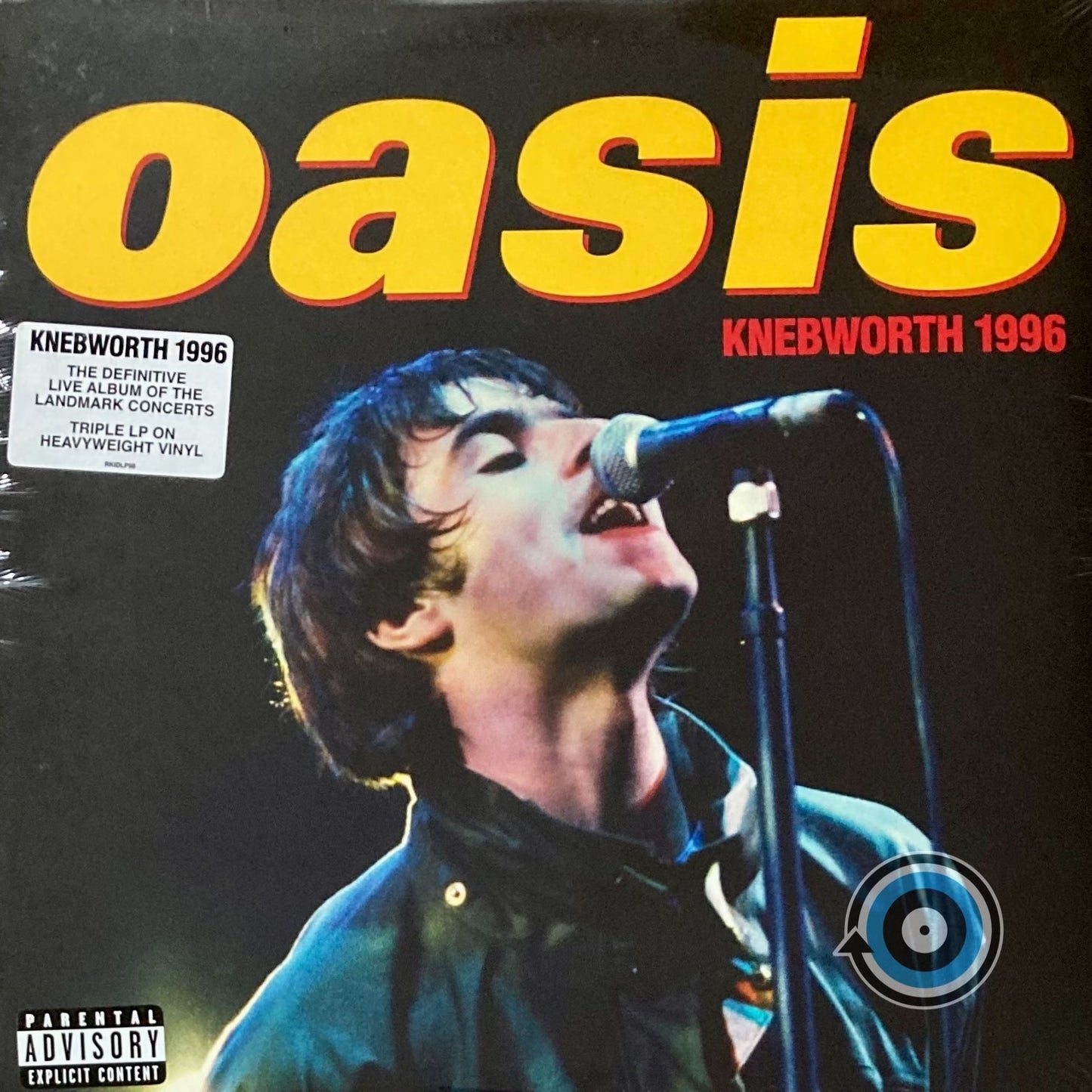 Oasis – Knebworth 1996 3-LP (Sealed)