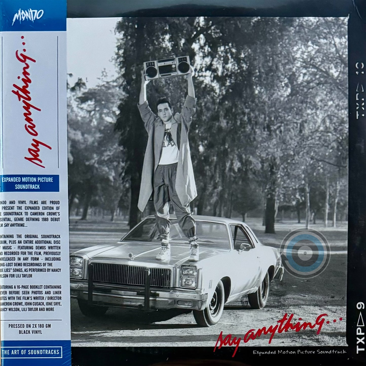 Say Anything... Expanded Motion Picture Soundtrack - Various Artists 2-LP (Limited Edition)