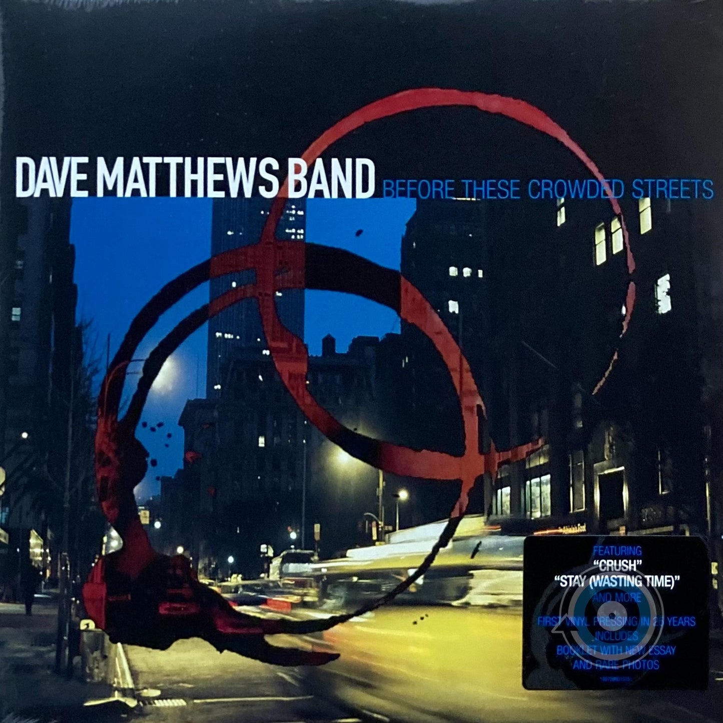 Dave Matthews Band - Before These Crowded Streets 2-LP (Sealed)