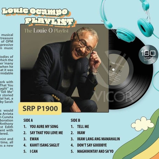 Louie Ocampo - Playlist LP (Vicor Reissue)