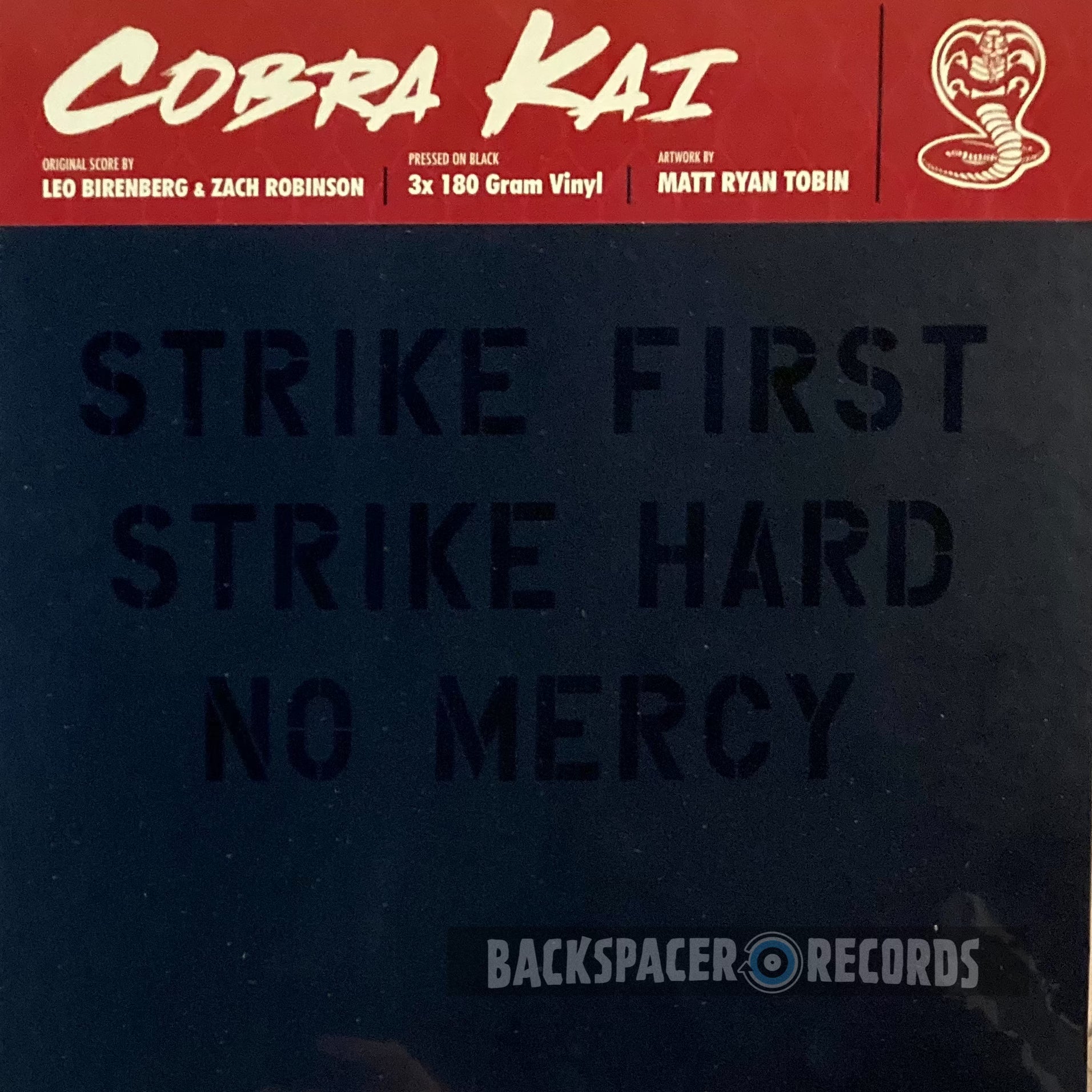 Cobra Kai - Original Soundtrack 3-LP Boxset (Sealed) – Backspacer Records