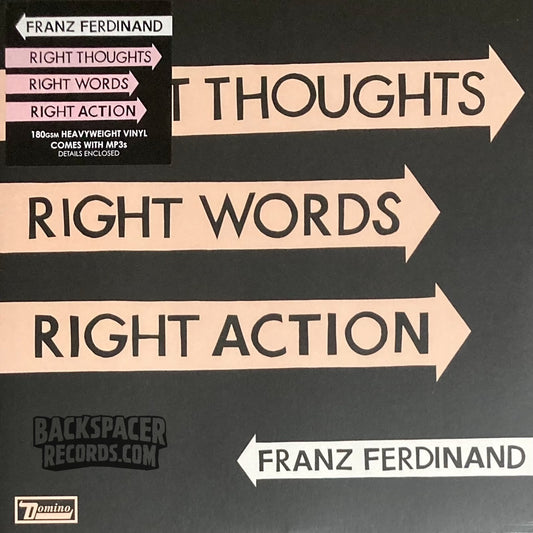 Franz Ferdinand ‎– Right Thoughts, Right Words, Right Action LP (Sealed)