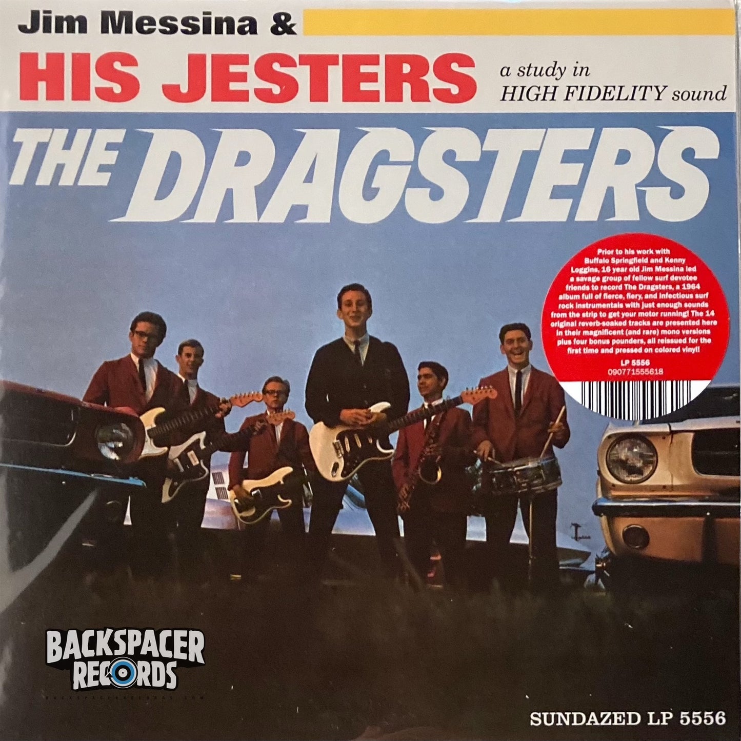 Jim Messina & His Jesters – The Dragsters LP (Limited Edition)