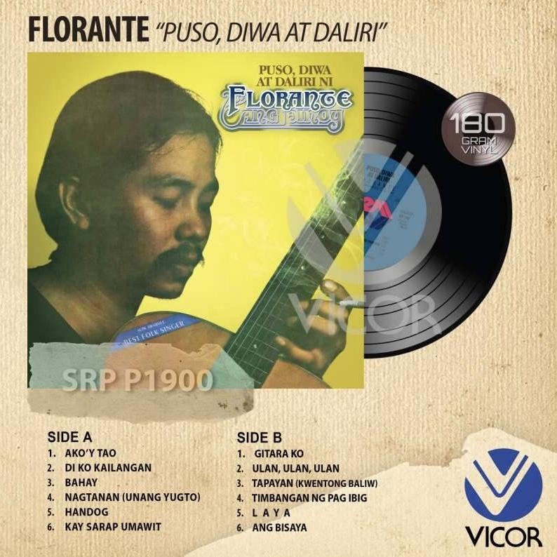 Florante - Puso, Diwa At Daliri LP (Vicor Reissue)